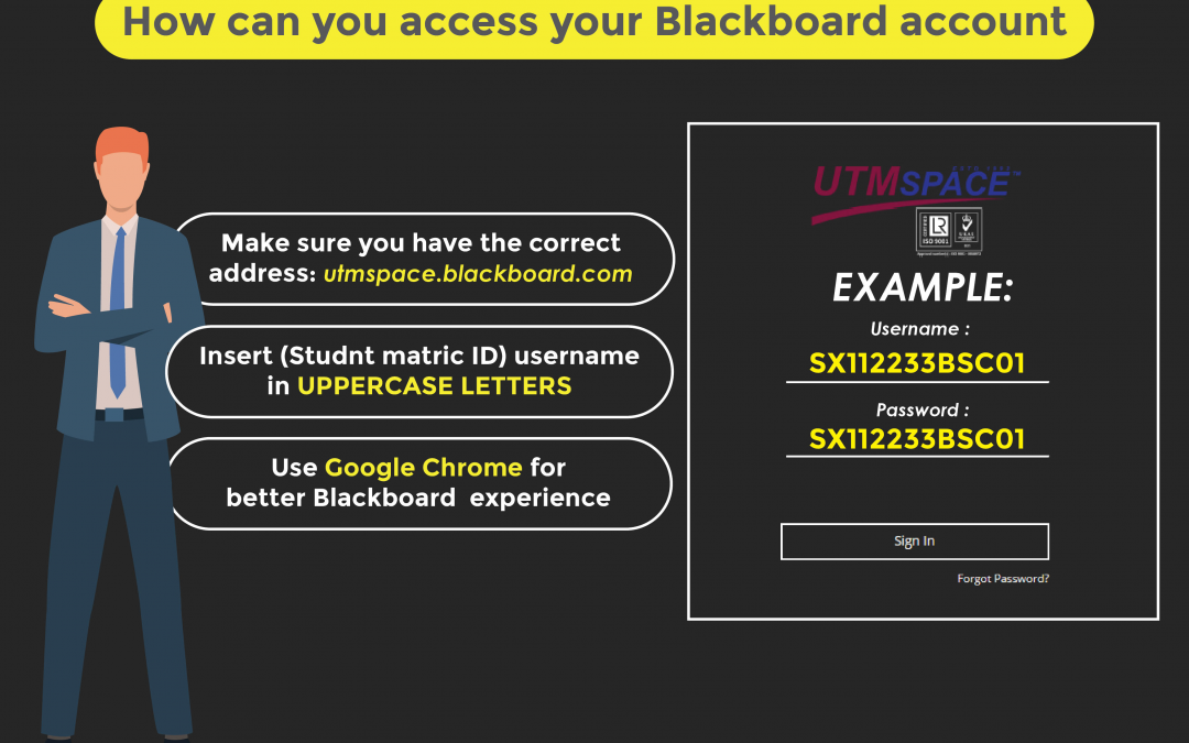 Poster Login BlackBoard