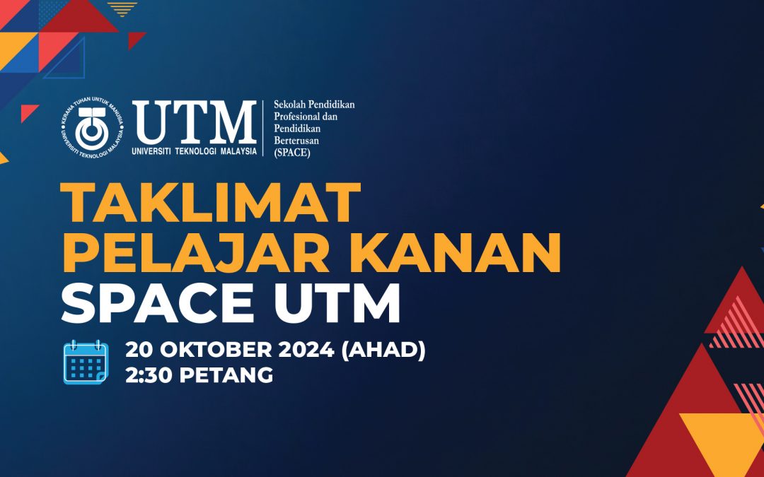 TAKLIMAT PELAJAR KANAN SPACE UTM- 20 OKTOBER 2024