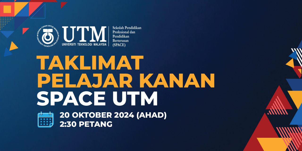 TAKLIMAT PELAJAR KANAN SPACE UTM- 20 OKTOBER 2024