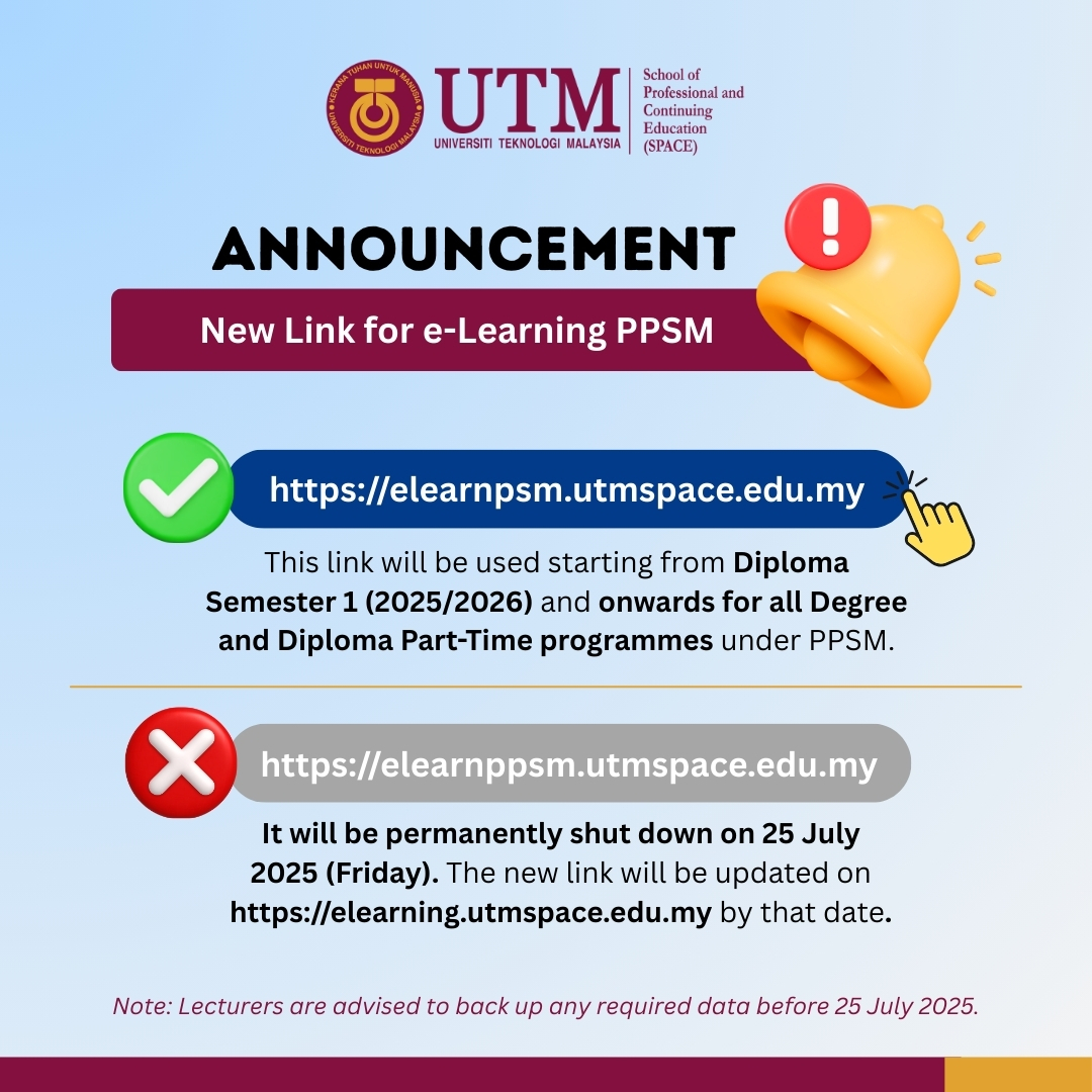 New link reference to PPSM eLearning Platform